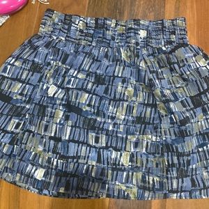 Converse One Star skirt size small blue black and brown